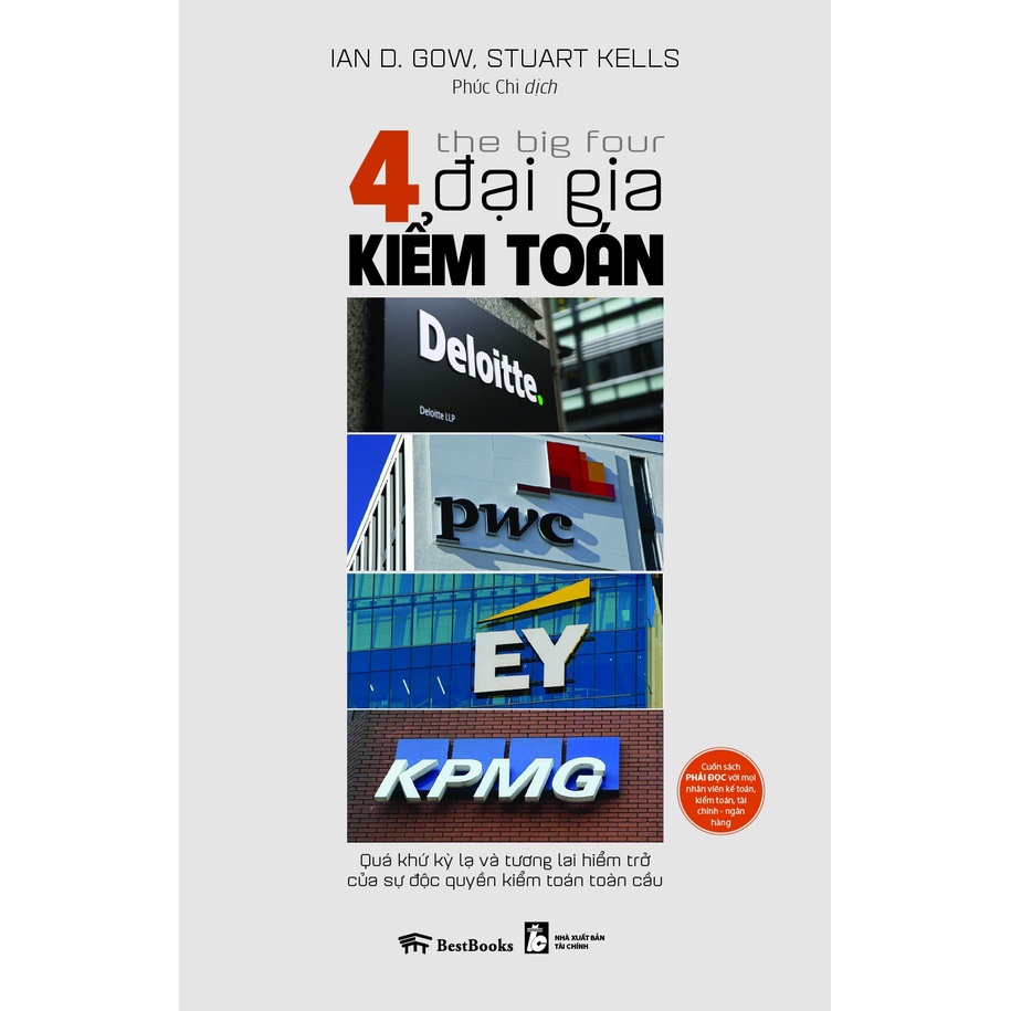 Sách The Big Four - 4 Đại Gia Kiểm Toán: Deloitte - PwC - EY - KPMG