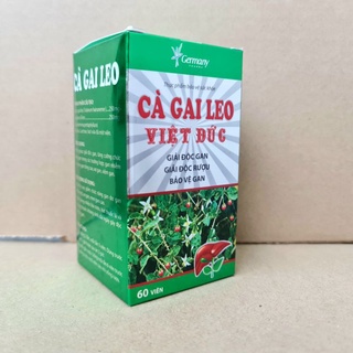 Cà gai leo việt đức, giải độc, mát gan, lợi mật, tăng cường chức năng gan