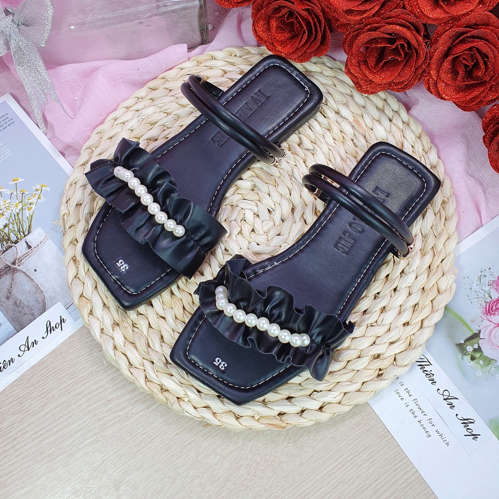 Sandan nữ bệt mũi vuông Thiên An TA08