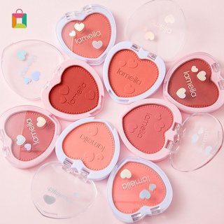 [Hàng mới về] Phấn má hồng Lameila thiết kế hình trái tim dễ thương Little Tiny YR YIYUE
