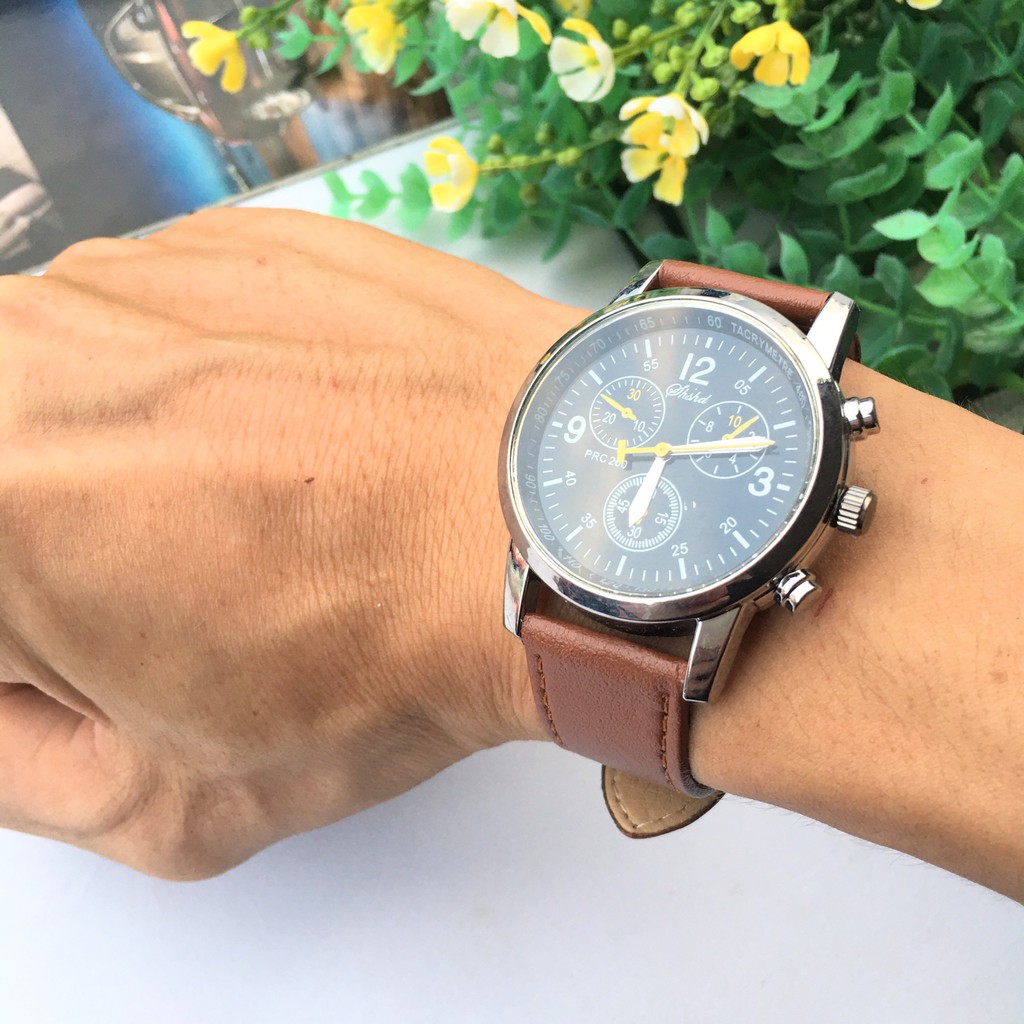 Đồng hồ đeo tay nam - xuất xứ ấn độ - combo tặng pin | BigBuy360 - bigbuy360.vn