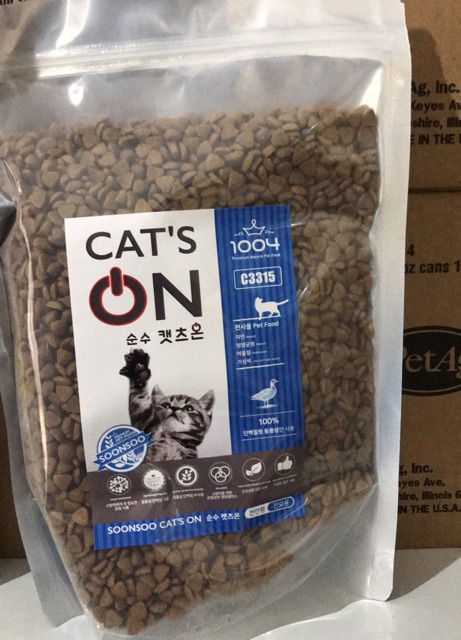 Thức ăn hàn quốc cat’s on cho mèo 1kg
