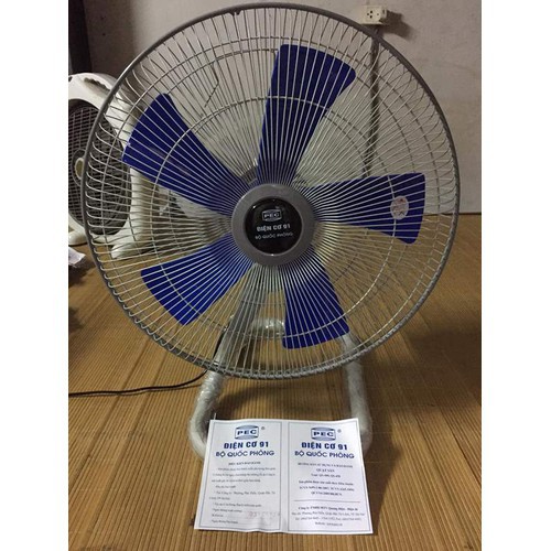 Quạt chân quỳ - Quạt sàn Điện Cơ 91 Bộ Quốc Phòng QS450 / QS400 sải cánh 450mm và 400mm