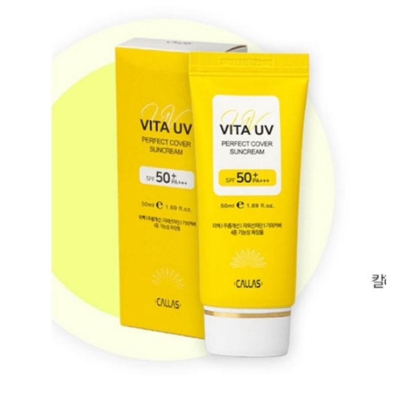 Kem Chống Nắng Vita UV Perfect Cover Suncream Callas 50ml Hàn Quốc