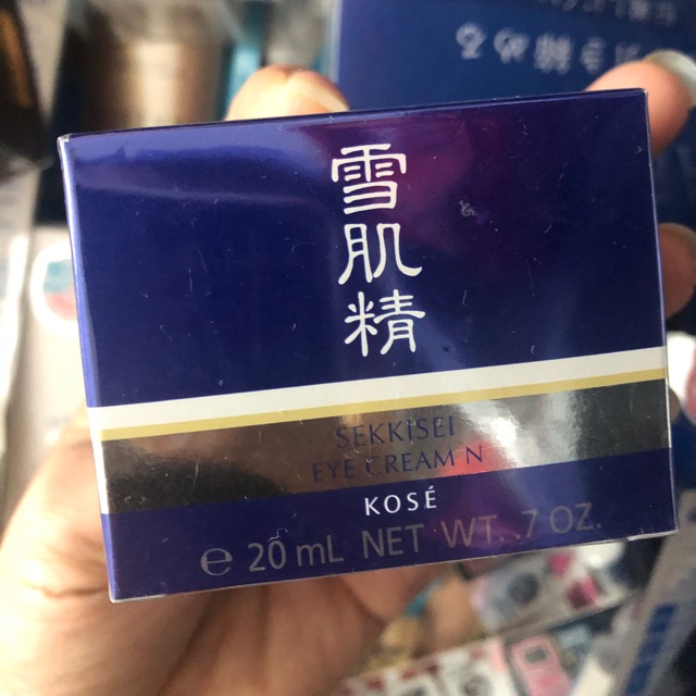 Kem dưỡng chống nhăn, thâm vùng mắt của Nhật Bản Kosé Sekkisei Eye Cream N 20g [Sekkisei Eye Cream N 20g]