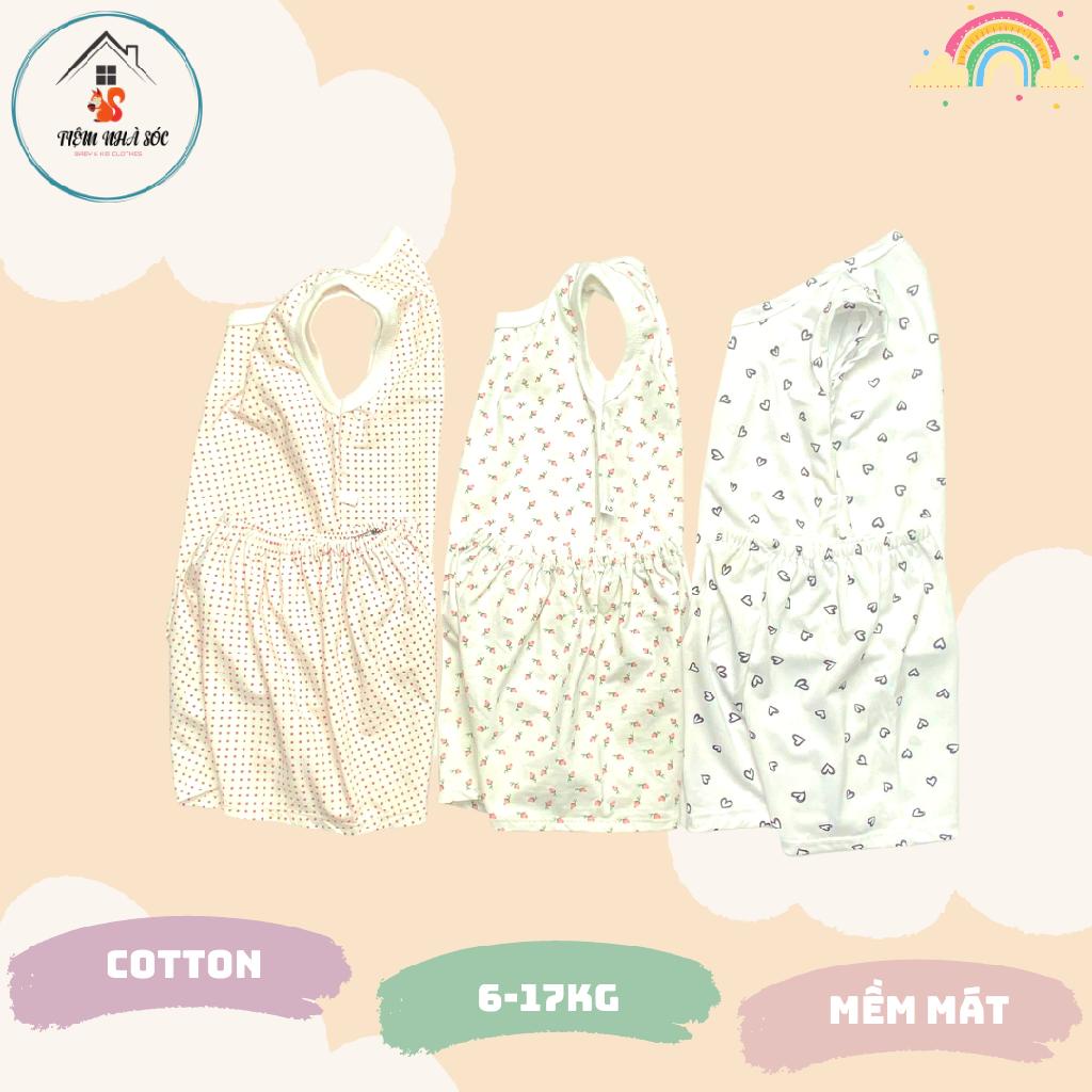 Set bộ ba lỗ mùa hè cho bé trai bé gái size 1 -  5 tuổi Tiệm Nhà Sóc