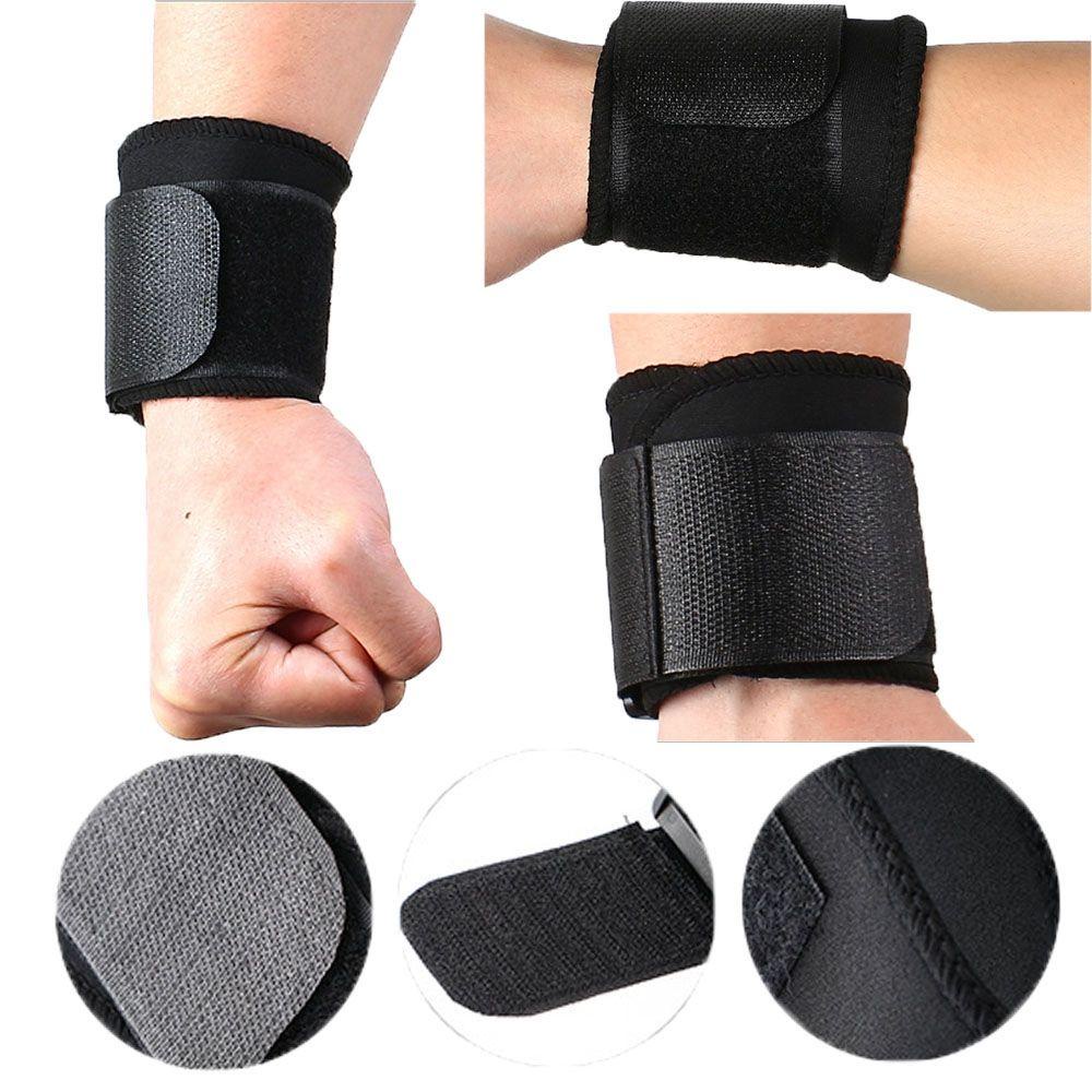 Set 1 / 2 Băng Quấn Cổ Tay Co Giãn Hỗ Trợ Tập Gym / Thể Thao