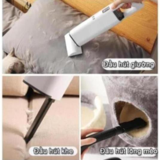 Máy hút bụi cầm tay không dây AKESI 120W, máy hút bụi mini lực hút 3500Pa siêu mạnh. - uri1 | BigBuy360 - bigbuy360.vn