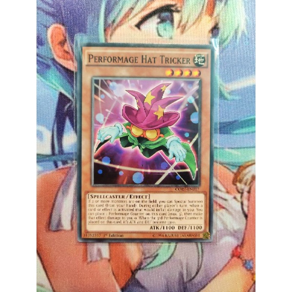 thẻ bài yugioh PERFORMAGE HAT TRICKER