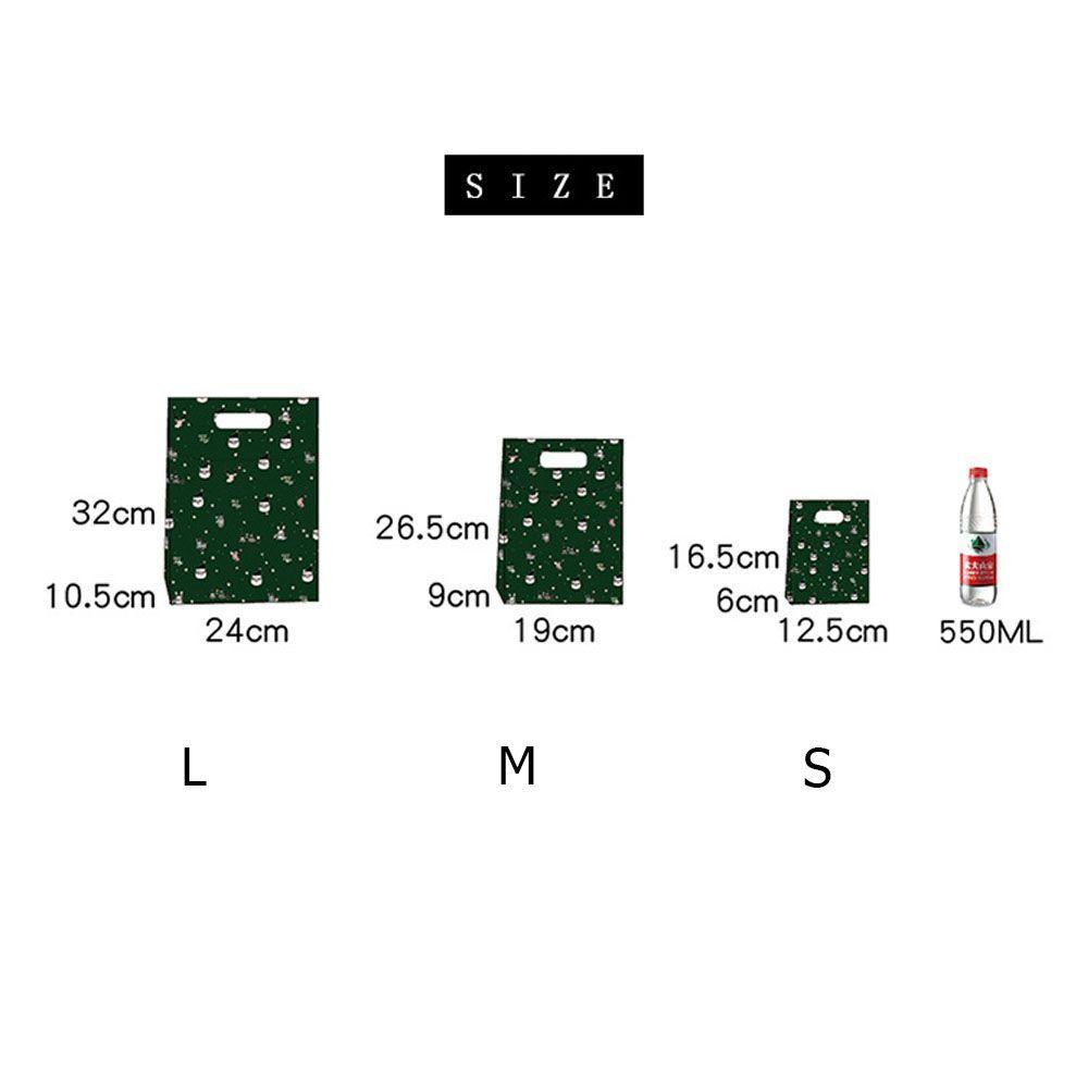 Túi Đựng Bánh Quy Hình Tuần Lộc / Ông Già Noel / Tuần Lộc