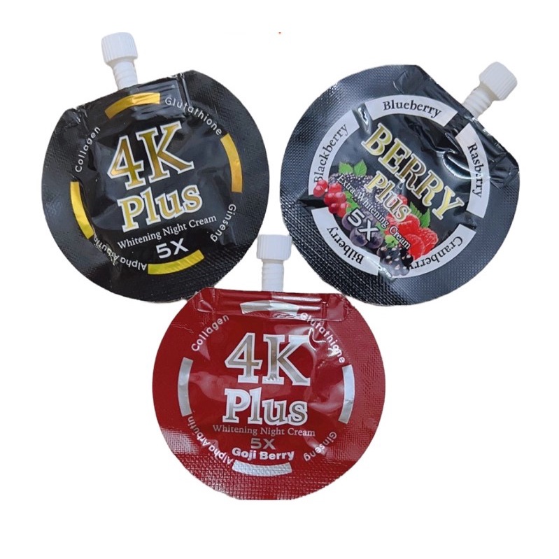 Kem 4K Mini Thái Lan, Túi Dùng thử Mẫu mới