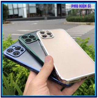 Ốp lưng iphone bảo vệ camera lưng mờ iphone 11 đến ip12 pro max