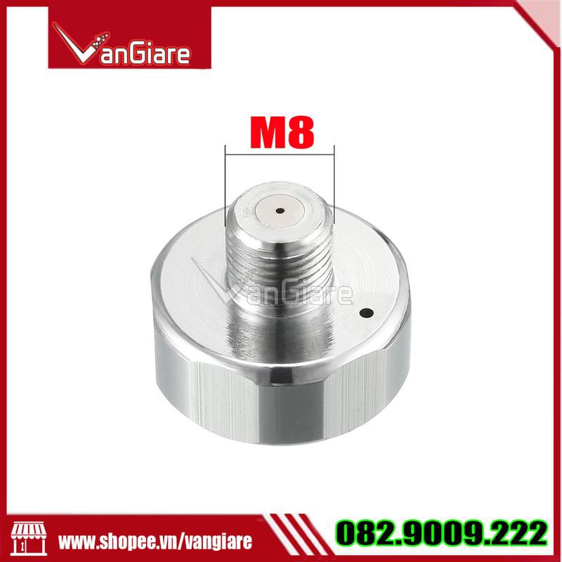 Đồng hồ đo áp suất 40Mpa chân M8, M10