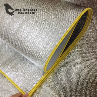 [ Dày 3.5ly - Viền vàng ] Chiếu ngủ trưa văn phòng cá nhân viền vàng
