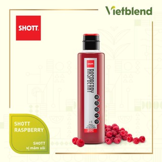 Syrup pha chế shott | vị mâm xôi | made in new zealand | chai 1l
