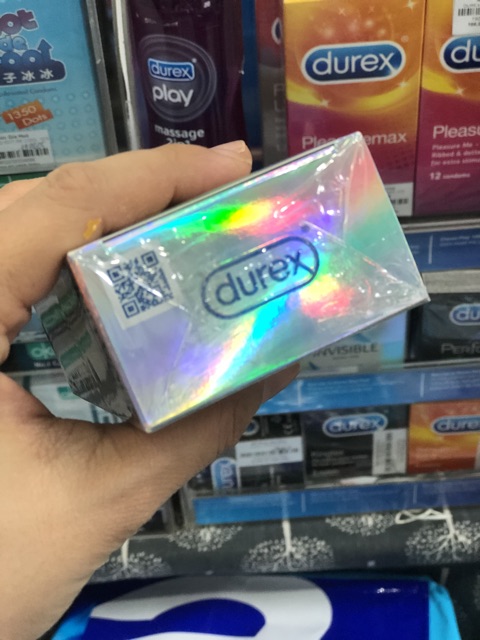 Bao cao su Durex Invisible (CHÍNH HÃNG) - BCS siêu mỏng, giúp cảm giác yêu chân thực