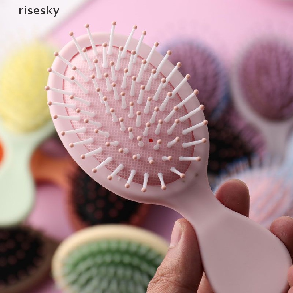 1 Lược Chải Tóc Chống Tĩnh Điện Thiết Kế Túi Khí Mát Xa Da Đầu ♨Trên đó