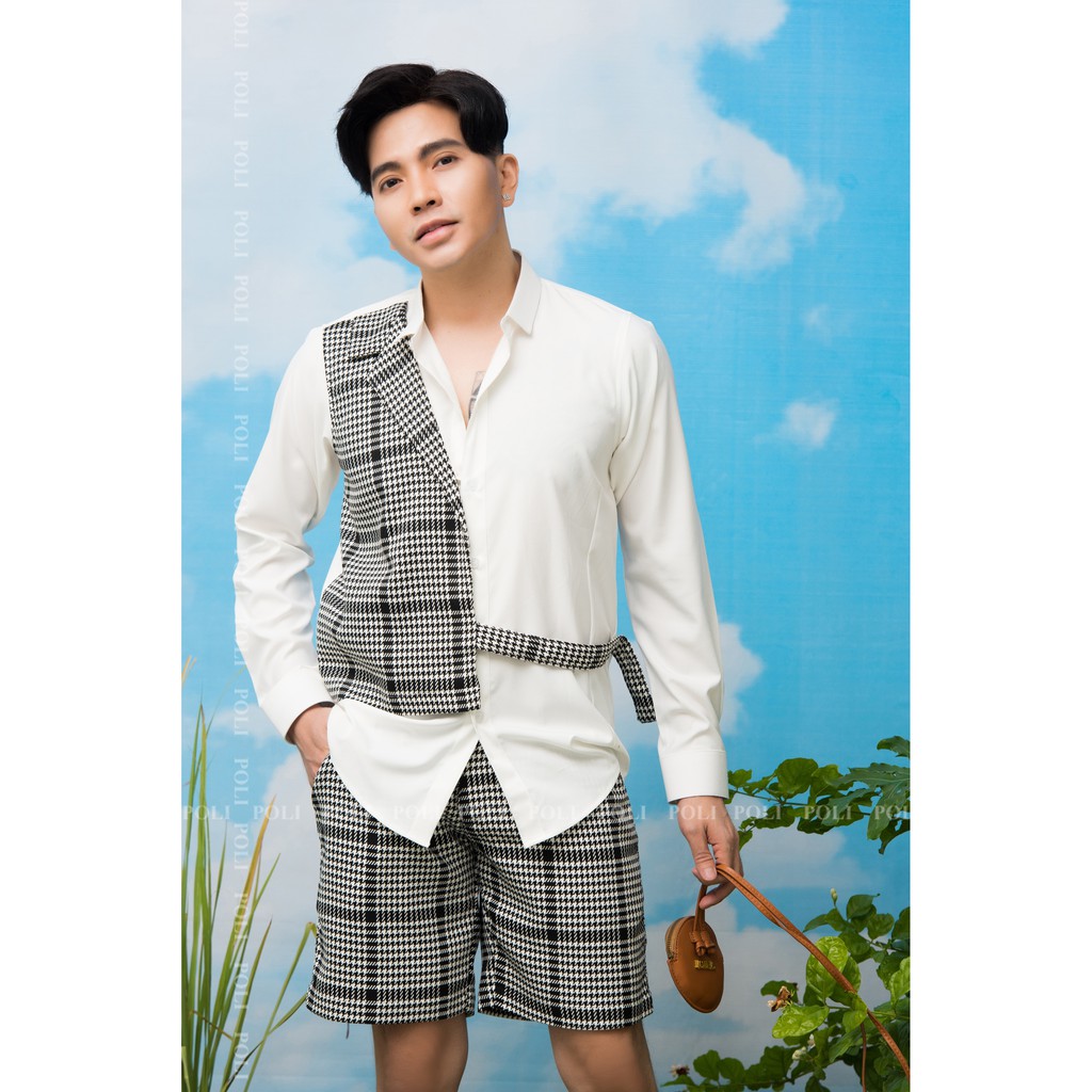 Sơ mi kiểu ghile cách điệu | BigBuy360 - bigbuy360.vn