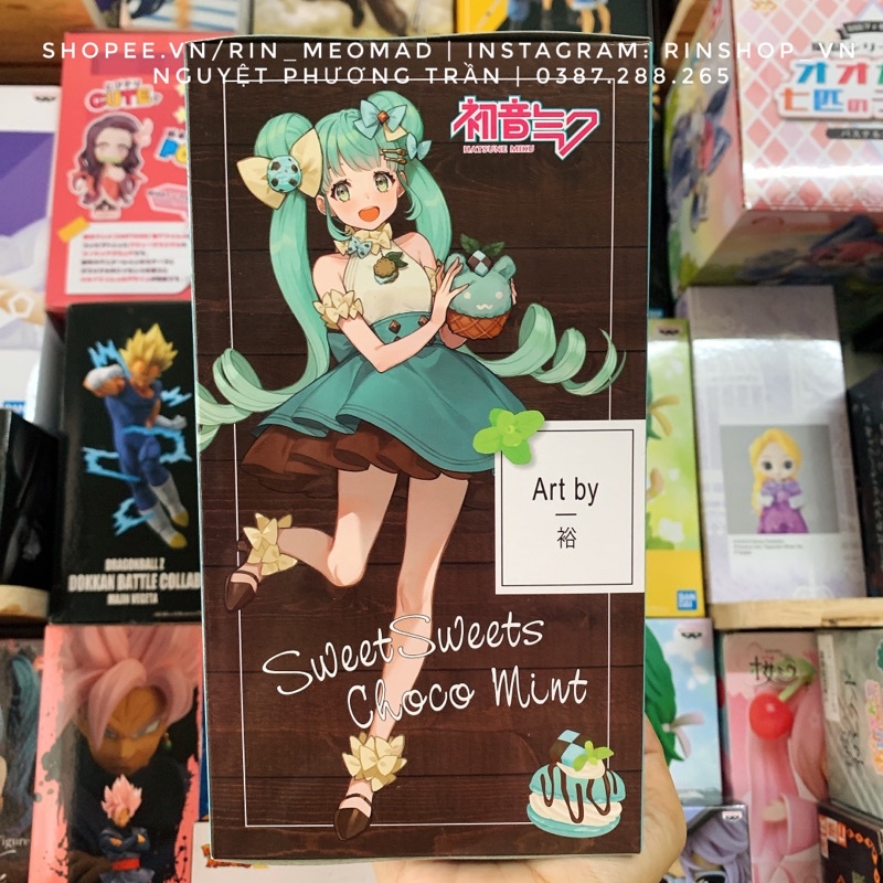 [FURYU] Mô Hình Chính Hãng Hatsune Miku - Sweet Sweets Series Figure -Chocomint-