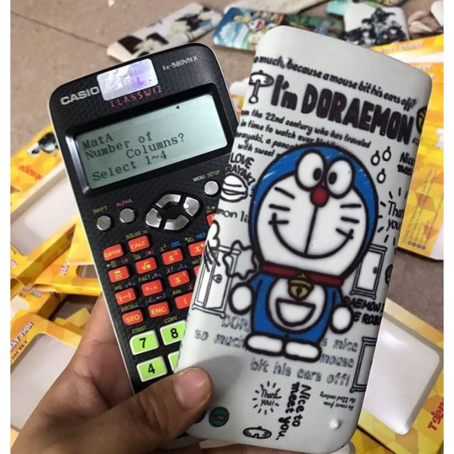 Sticker dán bàn phím máy tính casio fx 580vnx| Sticker chống bong tróc bàn phím, hàng chất lượng cao