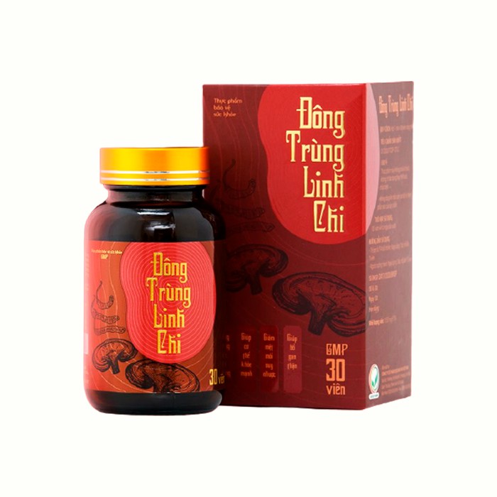 Viên uống Đông Trùng Linh Chi (30viên/hộp)