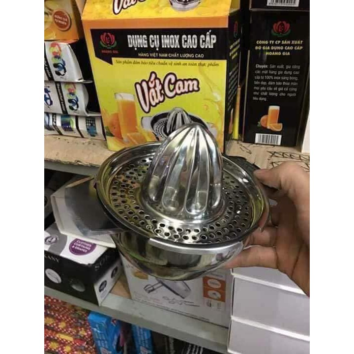 DỤNG CỤ VẮT CAM INOX TIỆN DỤNG
