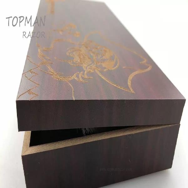 Bộ đồ cạo râu cao cấp hộp gỗ Topman