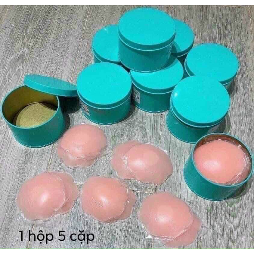 [HOT] Miếng dán ngực tàng hình silicon siêu mỏng siêu dính thoáng khí ( 5 cặp/ hộp ) CA08