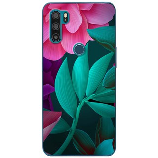 Ốp lưng Vsmart Active 1, Active 1 Plus, Active 3 in hình Hoa hồng xanh