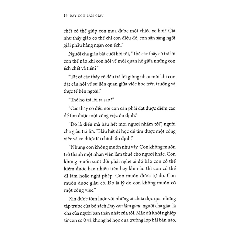 Sách Dạy Con Làm Giàu (Tập 11) - Trường Dạy Kinh Doanh Cho Những Người Thích Giúp Đỡ Người Khác