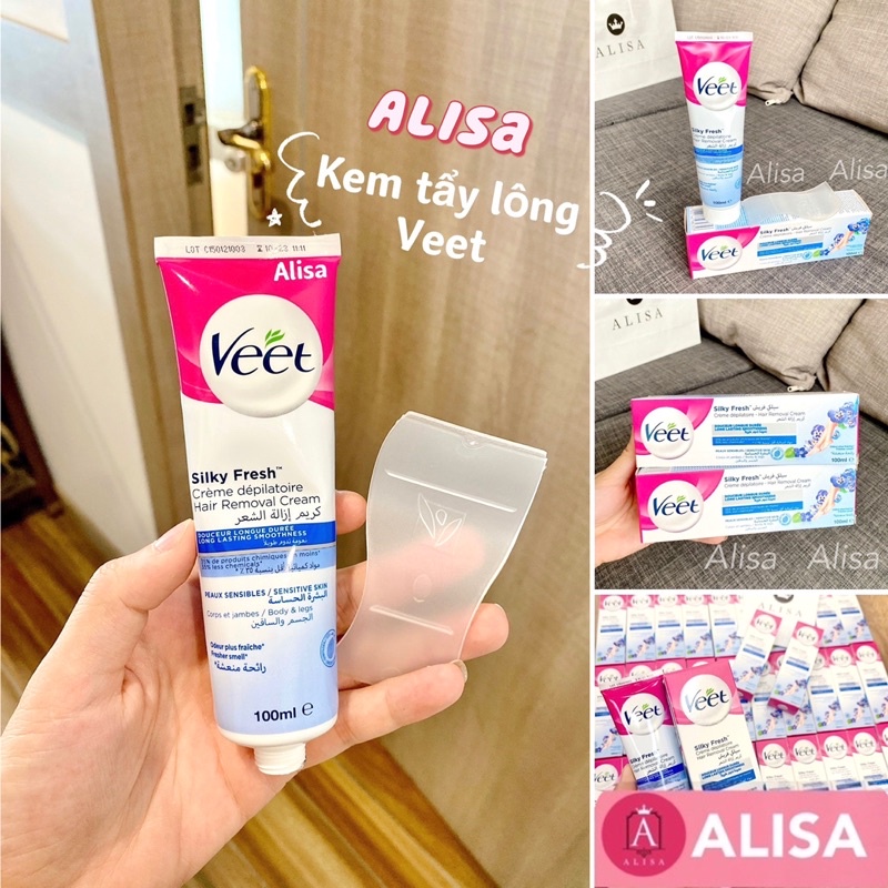 Kem tẩy lông VÉET của Pháp 100ml - ALISA