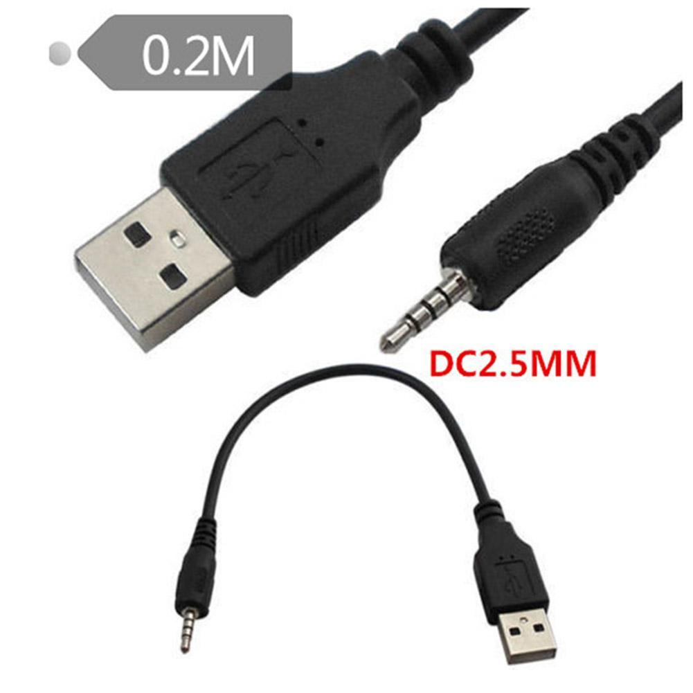Cáp sạc tai nghe giắc cắm USB sang 2.5mm Ancable đồng bộ E30 E40bt E7M2 S6M4 F1C0 Y V0F6 J4B3