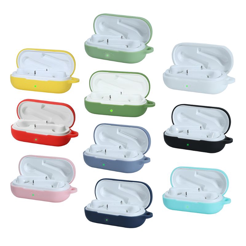 Vỏ bảo vệ hộp sạc tai nghe bluetooth không dây Huawei flypods 3i 10 màu thời trang tùy chọn