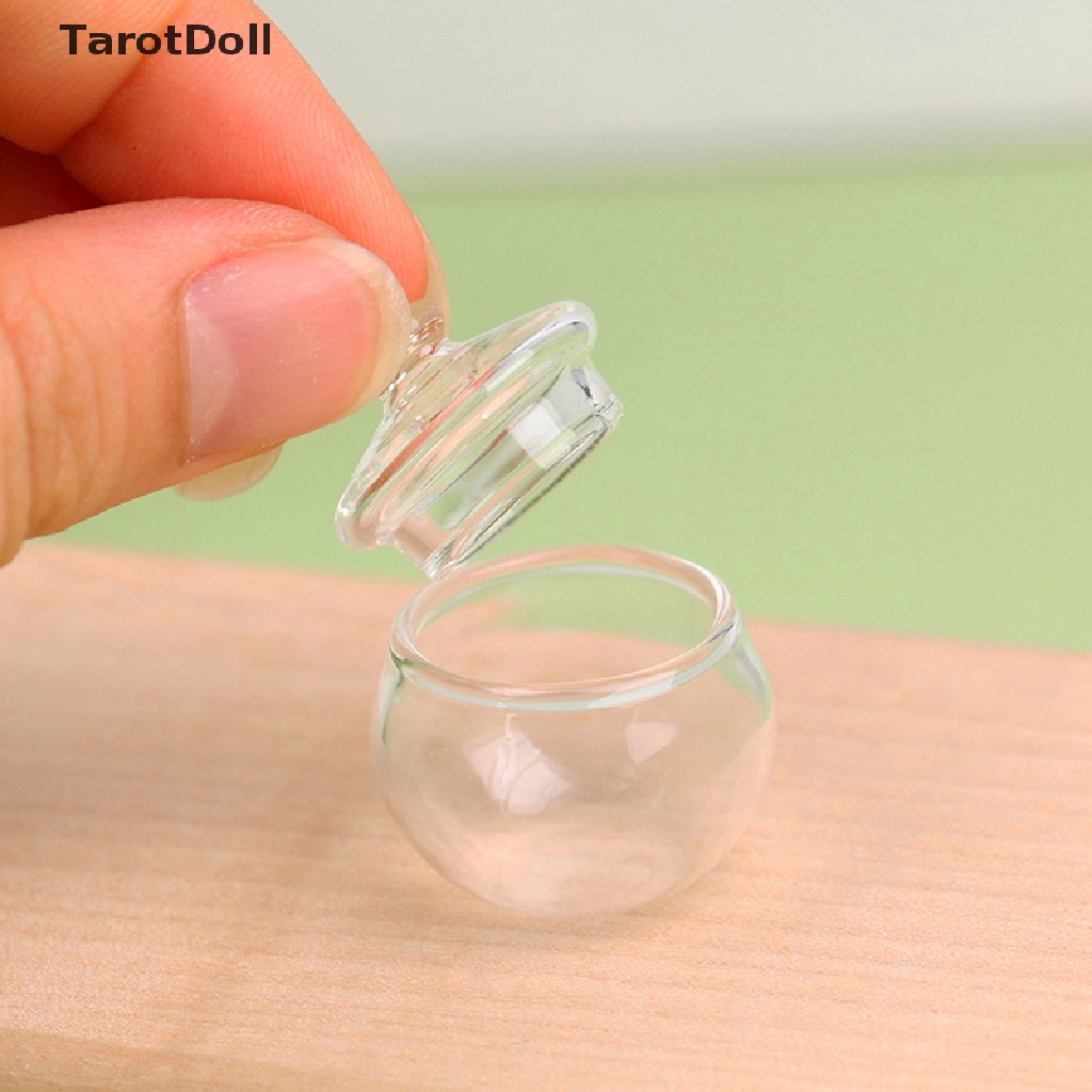 Lọ Thủy Tinh Mini Đựng Kẹo / Bài Tarot Tỉ Lệ 1: 12 Trang Trí Nhà Búp Bê