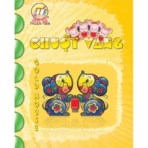 Combo 10 cuốn tập 100 trang Chuột Vàng Thuận Tiến giấy dày không lem ĐL 80gsm