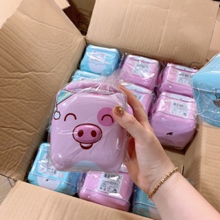 KÉT SẮT MINI HÌNH HEO CHO BÉ.