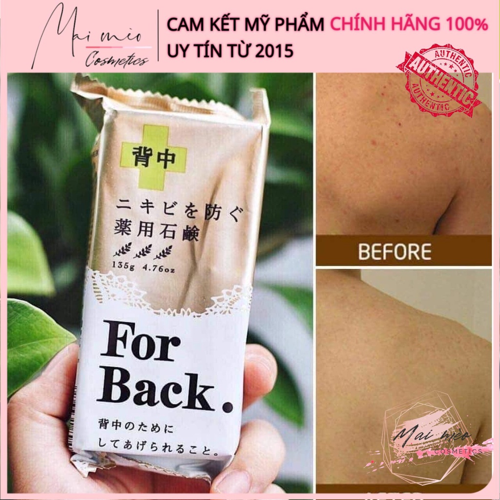 Xà phòng For Back ngừa mụn lưng Nhật Bản