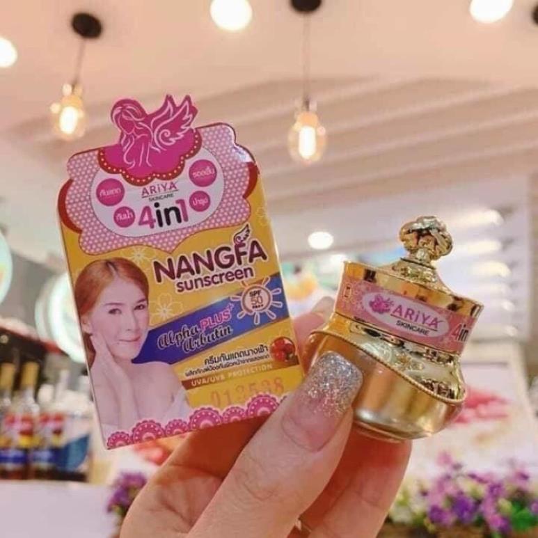 Siêu rẻ  Kem Chống Nắng Nangfa PLUS+ SPF50 PA++ 5gram Thái Lan