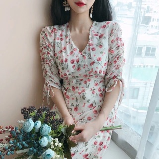 Đầm hoa đuôi cá