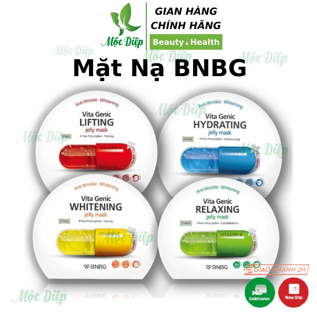 Mặt nạ giấy BNBG Vita Genic Jelly Mask Banobagi 30ml 1 chiếc