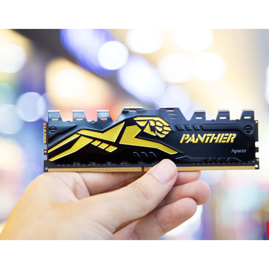 Ram máy tính 16GB Apacer Panther ddr4 3200Mhz có tản, hàng chính hãng, bảo hành 36 tháng.