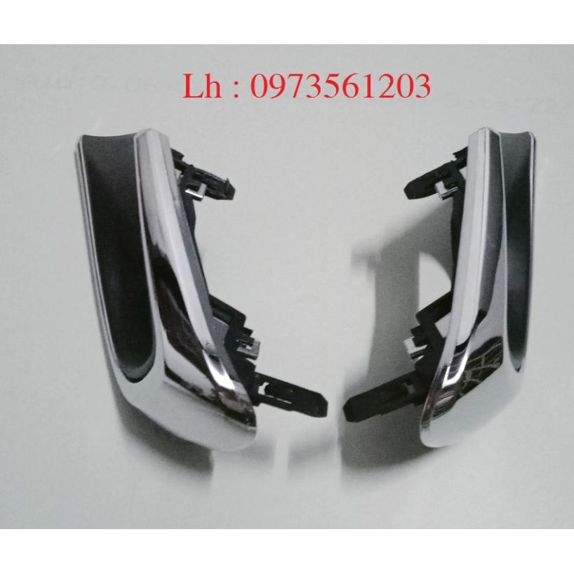 Ốp đèn gầm Innova 14-15, mạ crom, thay ốp theo xe  -tặng vòng xoay hương hoa