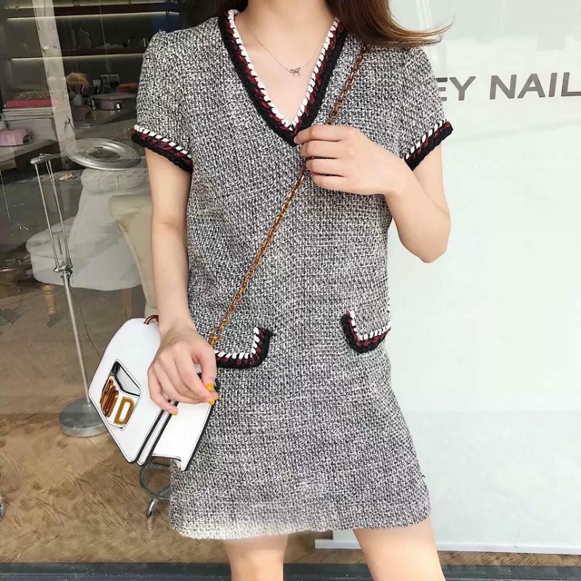 Váy dạ zara suông