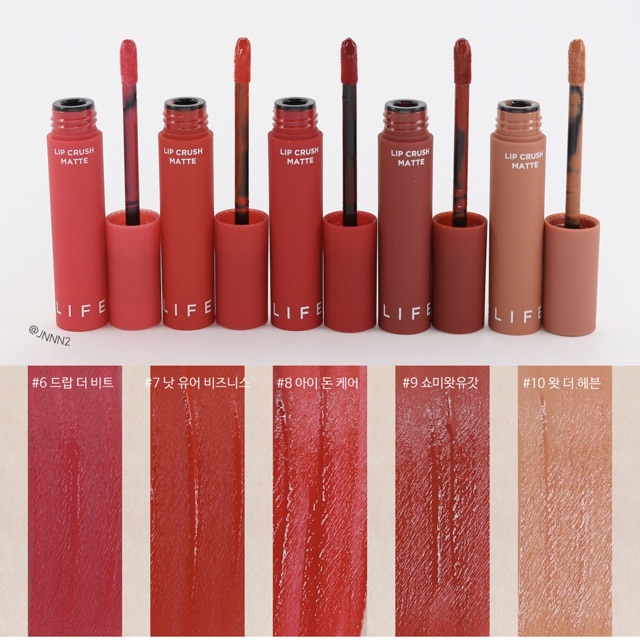 Son kem siêu lì It’s Skin Life Color Lip Crush Matte | BigBuy360 - bigbuy360.vn
