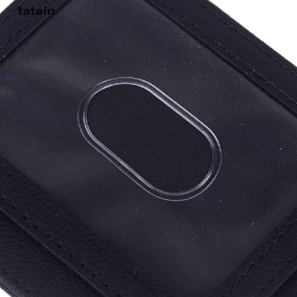 [TAT] Mens RFID Blocking Leather Slim Wallet Money Clip Credit Card Holder Coin Pocket CVX