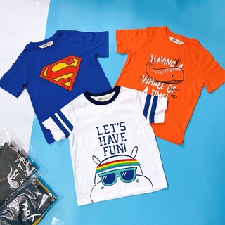Áo thun hm bé trai/ áo thun cotton bé trai bibo store