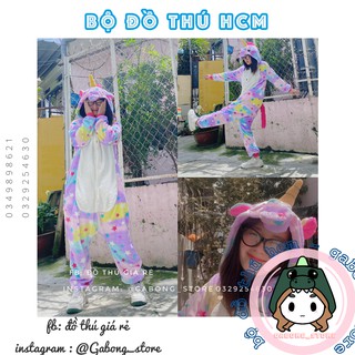 Bộ đồ thú unicorn 💥FREESHIP 💥giảm 20k khi nhập  bộ đồ hình thú
