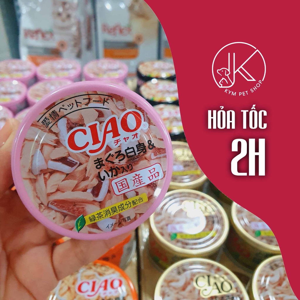 CIAO CHURU THÁI LAN CHÍNH HÃNG – PATE LON CHO MÈO