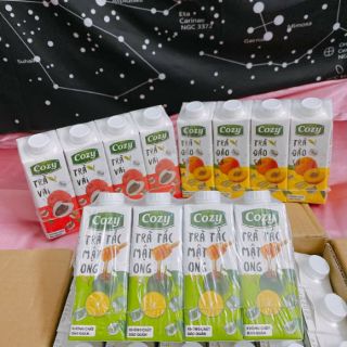 LỐC TRÀ COZY (4 hộp x 225ml)