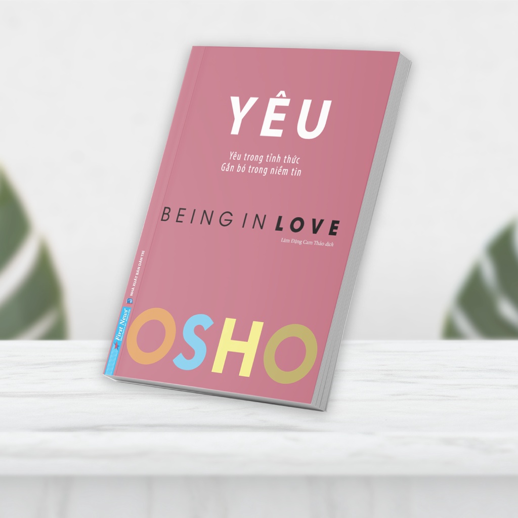 Sách - Combo OSHO Cảm Xúc + OSHO Yêu + OSHO Hiểu - First News Tặng Kèm Bookmark